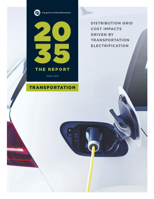 Cover of Distribution Grid Cost Impacts Driven by Transportation Electrification