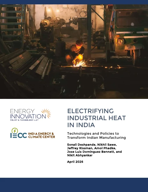 Cover of Electrifying Industrial Heat in India: Technologies and Policies to Transform Indian Manufacturing