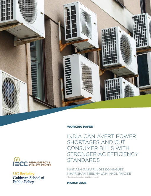 Cover of India Can Avert Power Shortages and Cut Consumer Bills with Stronger AC Efficiency Standards