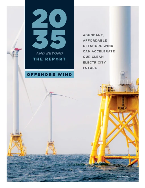 Cover of 2035 and Beyond: Abundant, Affordable Offshore Wind Can Accelerate Our Clean Electricity Future